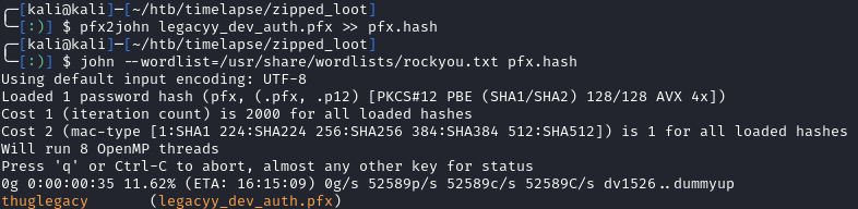 Timelapse - HackTheBox | amartinsec