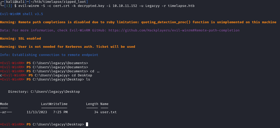 Timelapse - HackTheBox | amartinsec